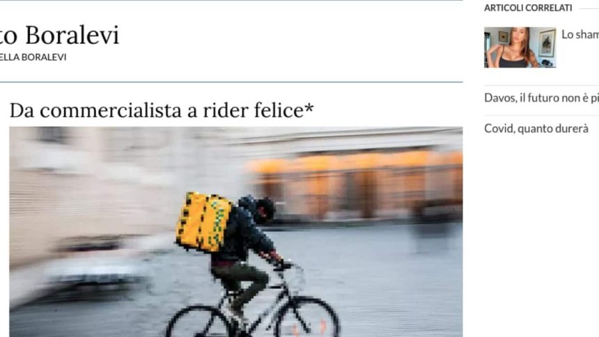 Il mestiere del rider, dopo il caso Zappalà