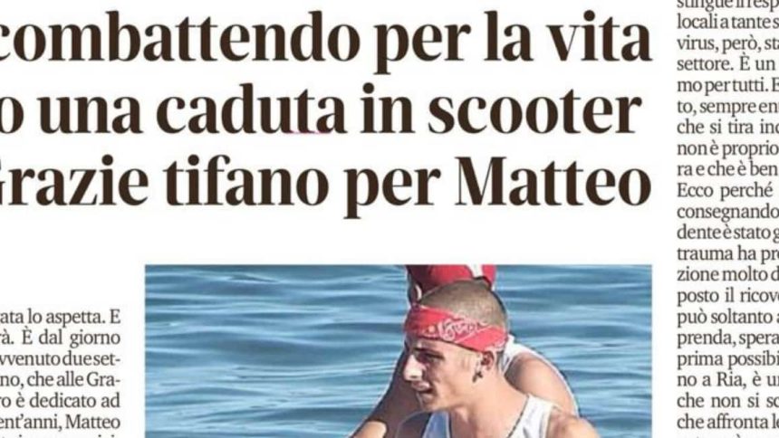 La vergognosa censura su Matteo, chef che faceva il rider e ora è in coma