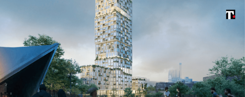 A Berlino la torre di legno più alta d’Europa