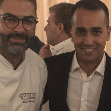 La cena di Luigi di Maio