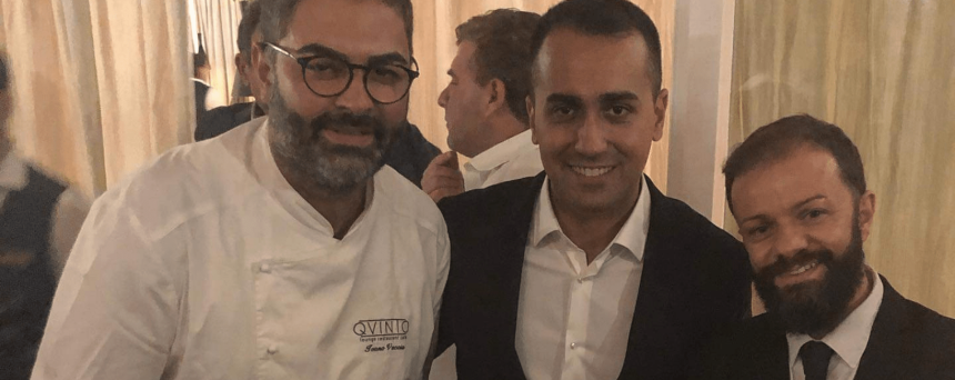 La cena di Luigi di Maio