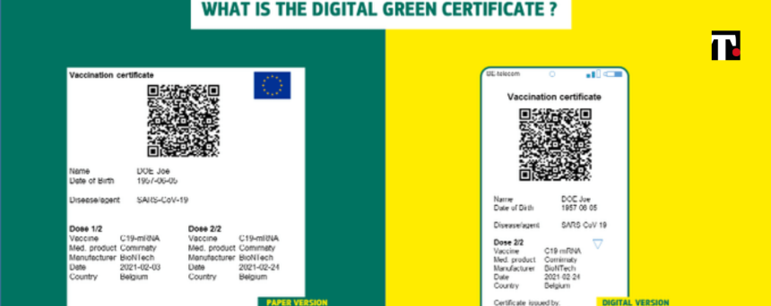 Green Pass obbligatorio su aerei, treni e navi: la stretta del governo Draghi