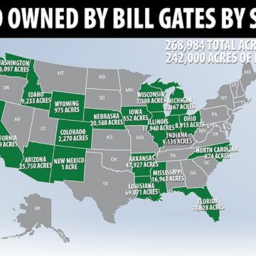 Che se ne fa Bill Gates di tutta questa terra?