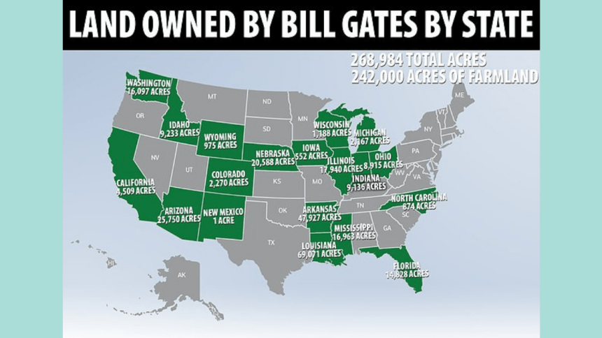 bill gates terra Che se ne fa Bill Gates di tutta questa terra?