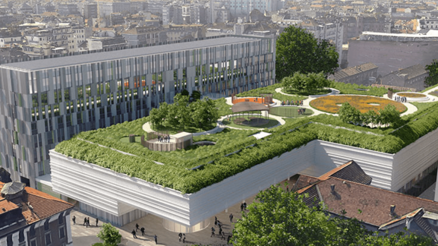 render progetto policlinico di milano “Flessibilità d’accesso e infettivologia separata: così sarà il Policlinico post pandemia”