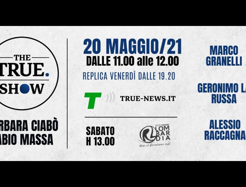 «Attenti a quei due» – The True Show – Ventiquattresima puntata: 20 maggio 2021