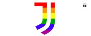 Juventus logo arcobaleno