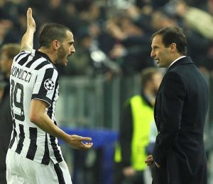 Allegri e Bonucci