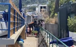 Autobus precipitato capri