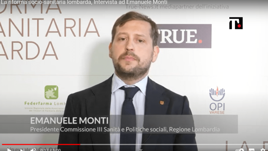 Sanità lombarda, Emanuele Monti: “Al lavoro da agosto. Priorità? La partecipazione attiva di associazioni e ordini professionali”