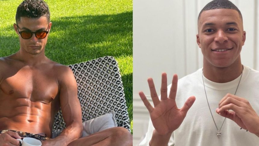 cristiano ronaldo Kylian Mbappè cristiano ronaldo Kylian Mbappè