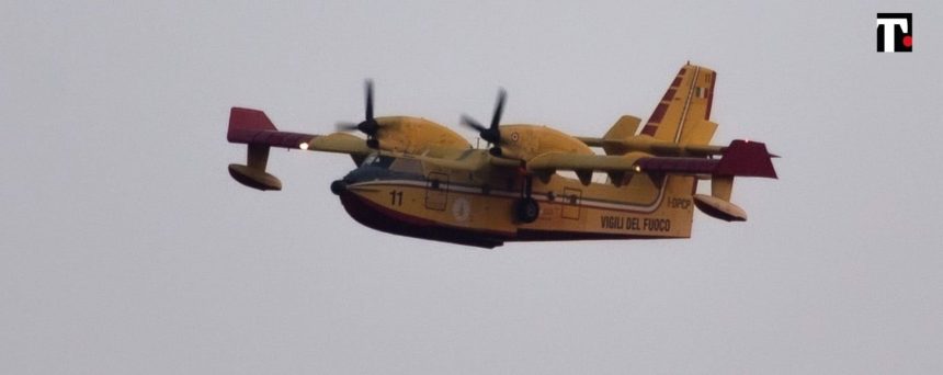 Emergenza incendi in Calabria