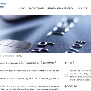 rimborso cashback come fare ricorso