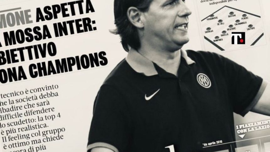 Simone Inzaghi come Antonio Conte. Chi mette la faccia sull’Inter ridimensionata?