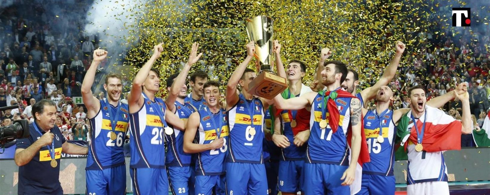 pallavolo maschile campioni d'europa