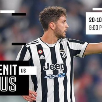 zenit juventus dove vederla