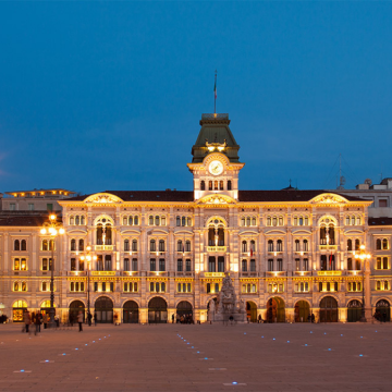 Black out a Trieste