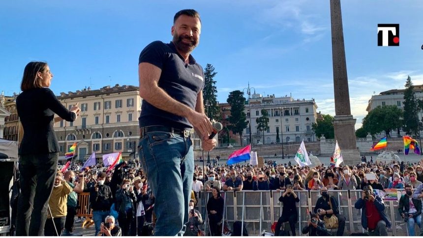 Alessandro Zan, gli eventi “arcobaleno” e i conti della azienda con i soci giornalisti