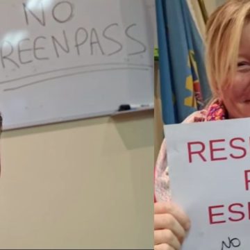 Davide Barillari, consigliere regionale no vax invoca la “resistenza” contro il green pass