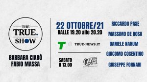 true show 22 ottobre