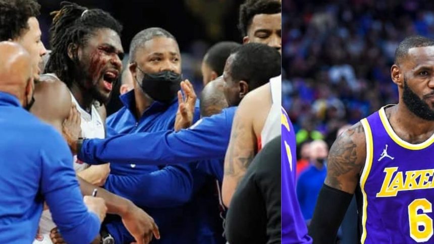 Lebron James espulso Lebron James espulso