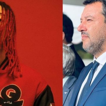 Derby Milan Inter Salvini e Ghali