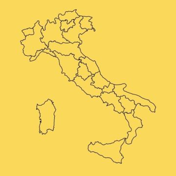 Regioni rischio zona gialla