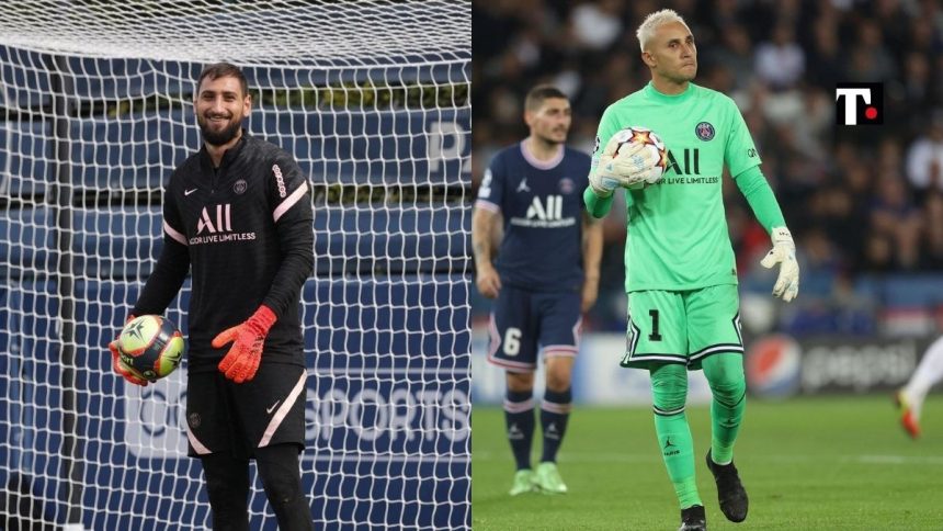 Gigio Donnarumma: “Panchina al Psg? Mi disturba”. E il rivale in porta Keylor Navas..