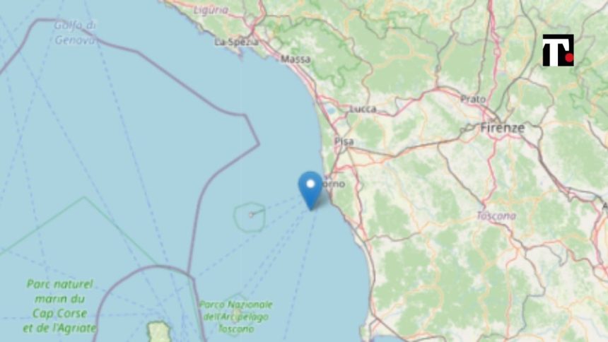 terremoto Livorno oggi