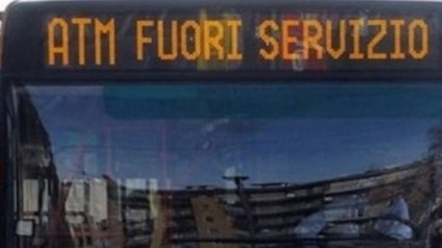 Sciopero trasporti Milano