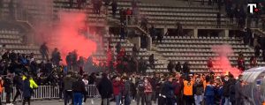 Coppa di Francia partita sospesa