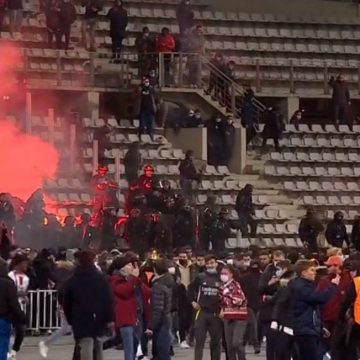 Coppa di Francia partita sospesa