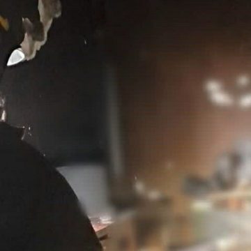 Incendio casa Agrigento