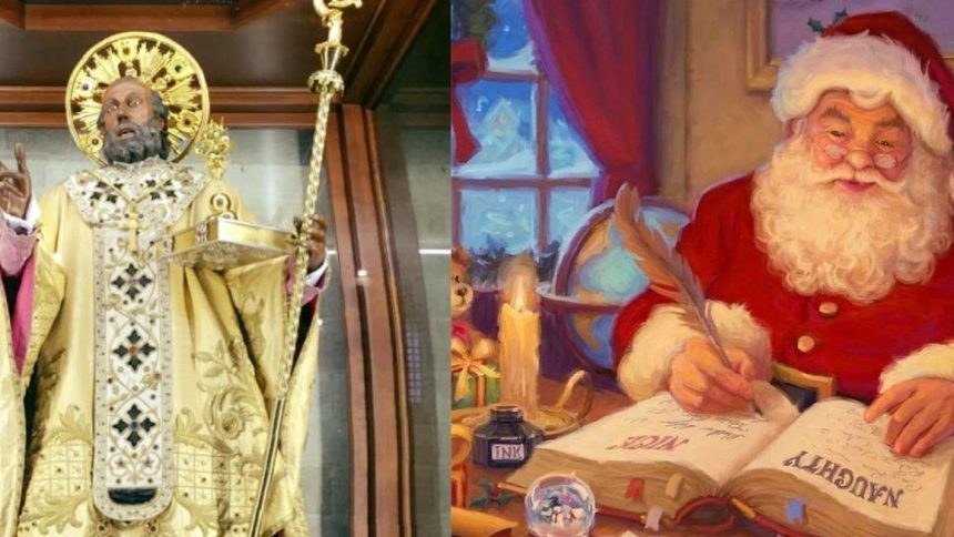 San Nicola di Bari e Babbo Natale San Nicola di Bari e Babbo Natale
