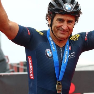 Alex Zanardi torna a casa