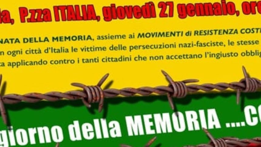 Giorno della Memoria no vax