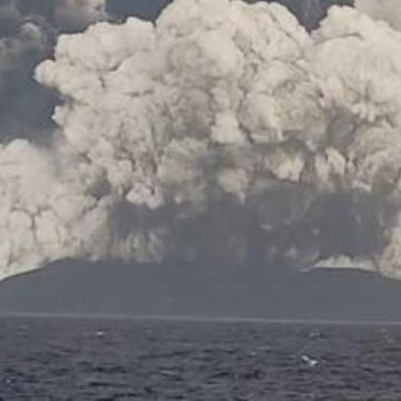 Vulcano sottomarino nel mar Tirreno