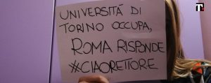 Università di Torino occupata