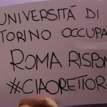Università di Torino occupata