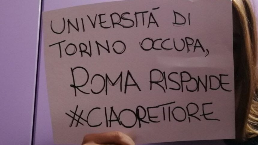 Università di Torino occupata