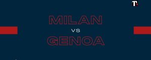 Coppa Italia, Milan Genoa in tv