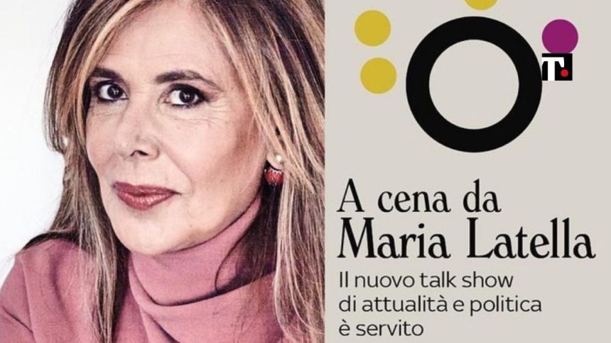 “A cena da Maria Latella”, dinner talk: cos’è, quando inizia, come vederlo