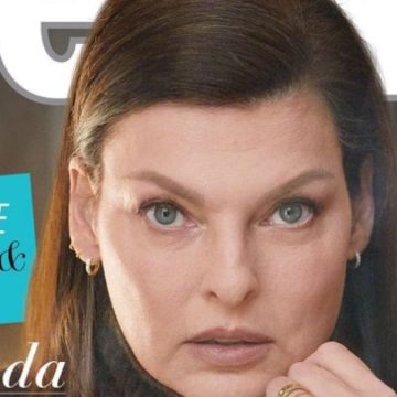 Linda Evangelista foto corpo sfigurato