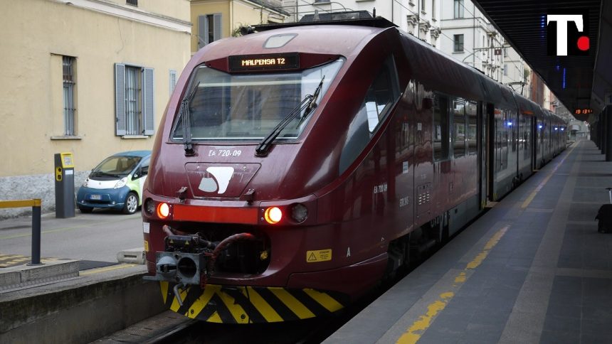 Malpensa Express: nel 2021 1,5 milioni di passeggeri in aeroporto in treno