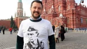 Salvini, Putin e la maglietta "rimossa"