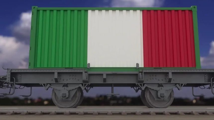 Bandiera Italia Esportazioni italiane
