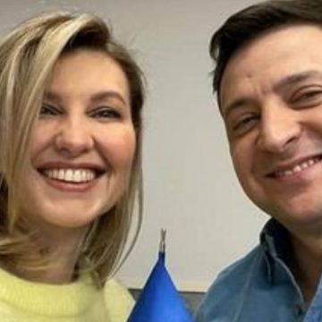 Chi è Olena Zelenska (foto Twitter)