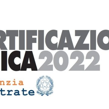 Certificazione unica 2022