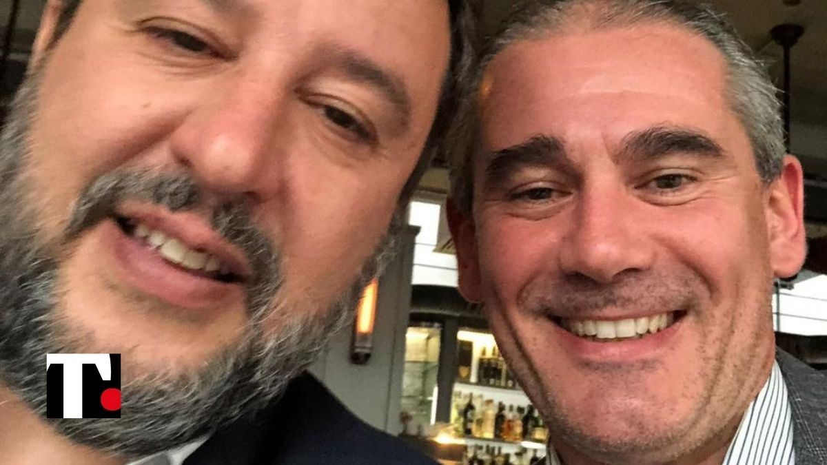 Paolo Grimoldi e Matteo Salvini