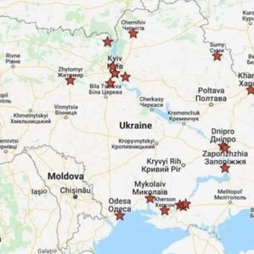 Ucraina mappa della guerra oggi